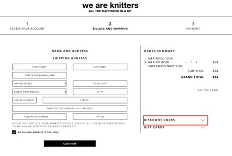 we are knitters discount code canada
